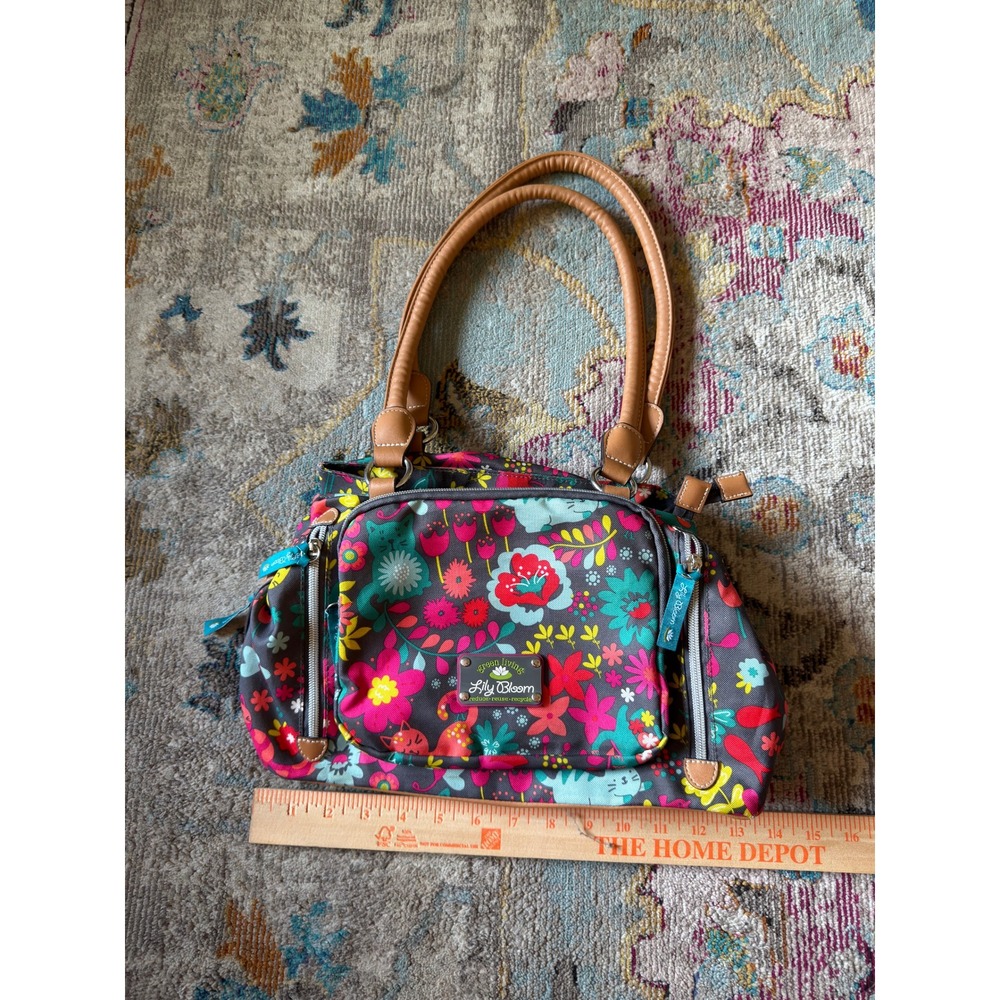 Lily Bloom Shoulder Bag Floral Cat Multi Women Small